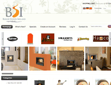 Tablet Screenshot of boilerstovesireland.ie